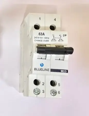 MCB Changeover (40A  2 pole)