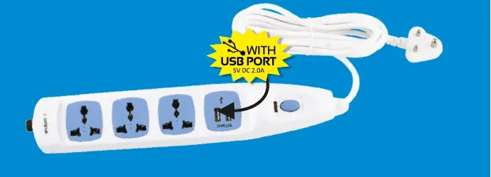 Spike Guard (3 socket-1.5 mtr)