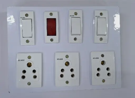 [KL3+3-6A] 3+3  switch board